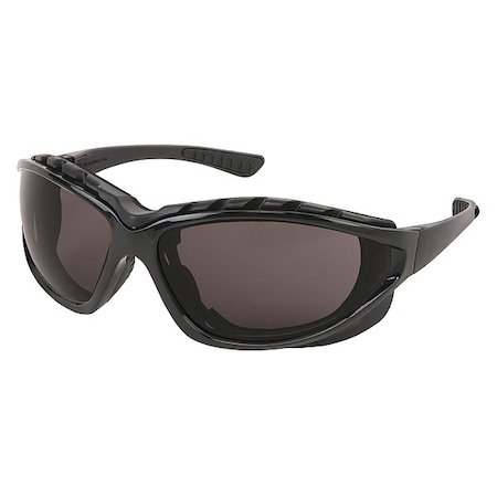 Mcr Safety RP3, Safety Glasses, Anti-Fog, Gray Lens, Black Frame, Full-Frame RP312PF