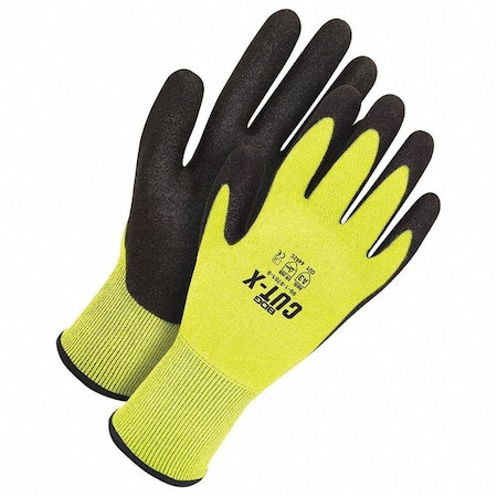 Bdg Cut Resistant Coated Gloves, Cut Level A3 , Polyurethane , Sandy , 2XL 1 PR 99-1-9781-11-K