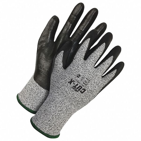 Bdg Cut Resistant Coated Gloves, Cut Level A2 , Dipped , Nitrile , Smooth , M 1 PR 99-1-9730-8