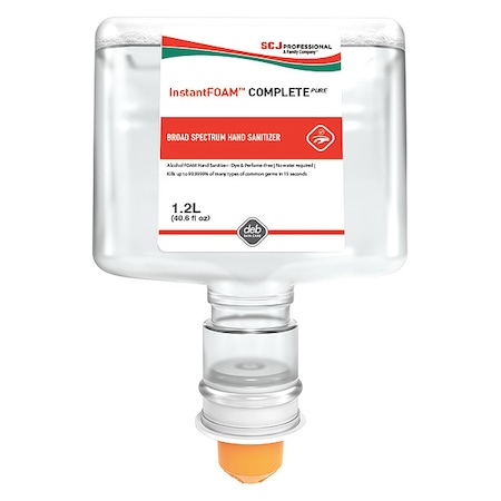 Sc Johnson Professional Hand Sanitizer, 1 L, Fragrance Free, PK3 IFC1TF