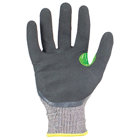 Ironclad Performance Wear Knit Gloves, Cut Level A2 , Double Dipped , Nitrile , Sandy , XL 1 PR SKC2SN-05-XL