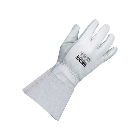 Bdg Cut-Resistant Leather Gloves, Cut Level A4 , Uncoated , 2XL 1 PR 20-1-1605-X2L