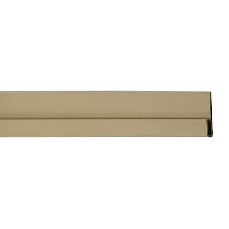 Acrovyn Edge Cover, PETG, Beige, 10 ft L WC40WT103N