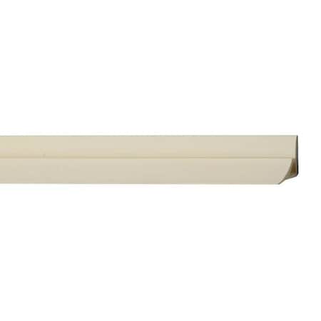 Acrovyn Corner Cover, PETG, Parchment, 10 ft L WC40IS253N