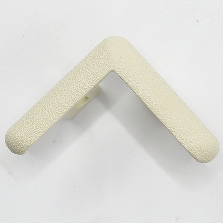 Acrovyn End Cap, Almond, PETG, 2 in Leg W SSM20CAP920N