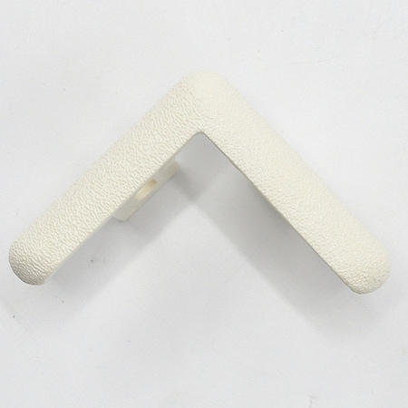 Acrovyn End Cap, Parchment, PETG, 2 in Leg W SSM20CAP253N