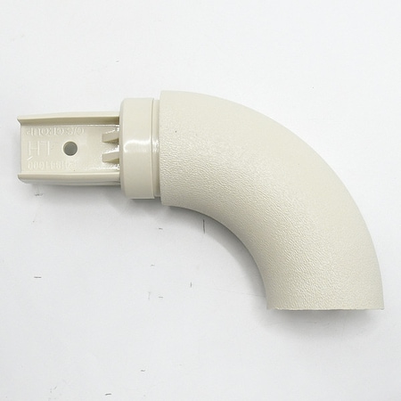 Acrovyn Handrail Return, Right, Eggshell, PETG HRO6CAPR100N