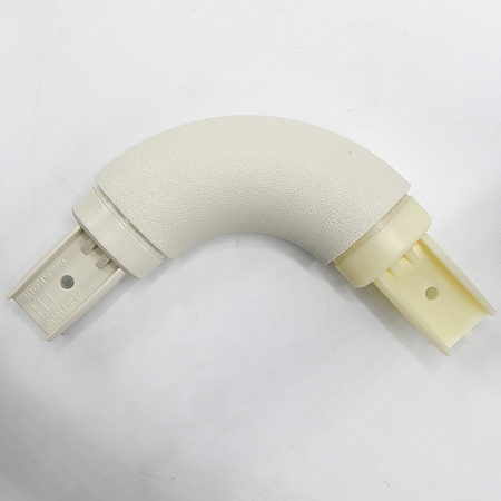 Acrovyn Handrail Corner, Eggshell, PETG, 1 1/2 in H HRO6IS100N