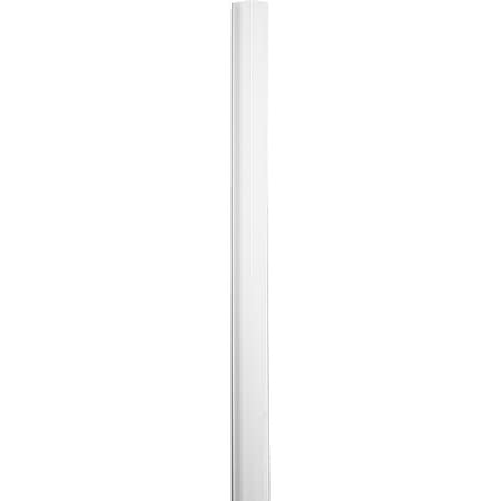 Acrovyn Corner Guard, Clear, Polycarbonate, 10 ft H LG15010F