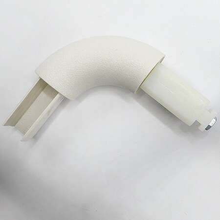 Acrovyn Handrail Corner, Mission White, PETG 6COS933N