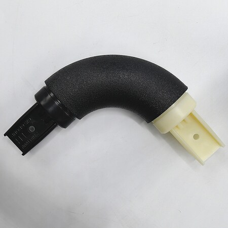 Acrovyn Handrail Corner, Black, PETG, 1 1/2 in H HRO6OS108N