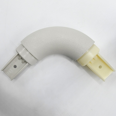 Acrovyn Handrail Corner, Driftwood, PETG, 1 1/2in H HRO6IS262N