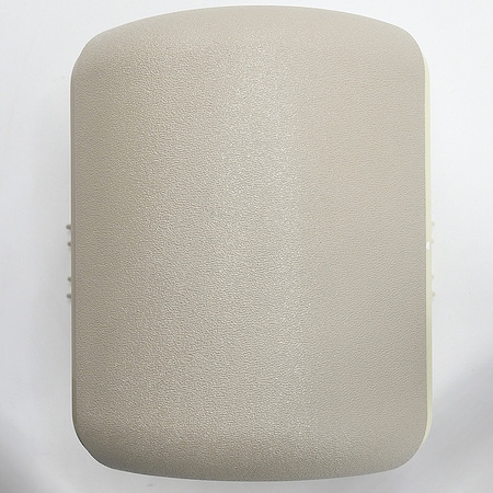 Acrovyn Handrail Corner, Oyster Gray, PETG, 5.5in H 4COS929N