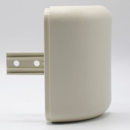 Acrovyn Handrail Return, PETG, Eggshell, 3 in L 4CCAP100N