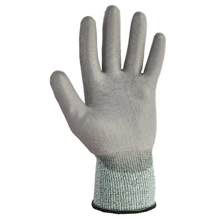 Kleenguard Knit Gloves, Cut Level A2 , Dipped , Polyurethane , Smooth , XS 1 PR 47103
