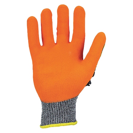 Ironclad Performance Wear Coated Gloves, Cut Level A6 , Double Dipped , Nitrile , Sandy , XL 1 PR KCHA5-05-XL