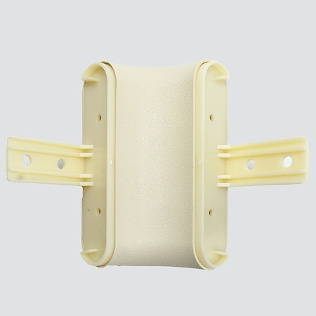 Acrovyn Handrail Corner, Almond, PETG, 5 1/2 in H 4CIS920N