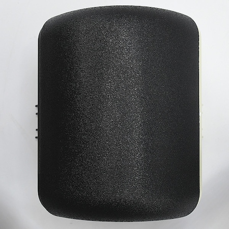 Acrovyn Handrail Corner, Black, PETG, 5 1/2 in H 4COS108N