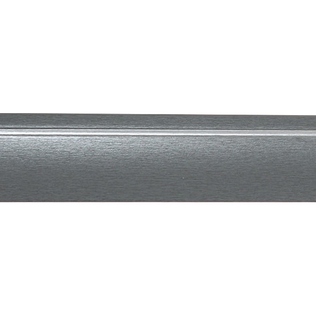 Acrovyn Handrail, Silver, PETG, 5 5/8 in H, 20 ft L HRB20410N