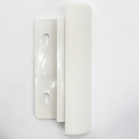 Acrovyn End Cap, PETG, Mission White, 3/4 in L SCR40CAP933N