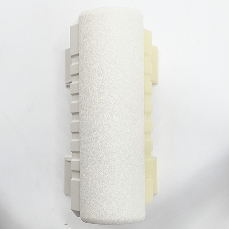 Acrovyn Corner, PETG, Mission White, 1 1/4 in L SCR48OS933N
