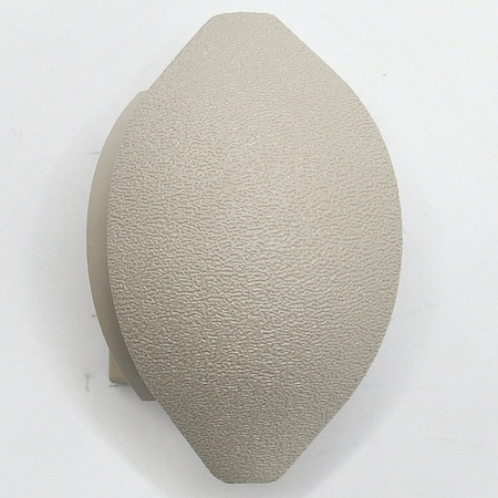 Acrovyn Corner, PETG, Oyster Gray, 2 in L BG30OS929N