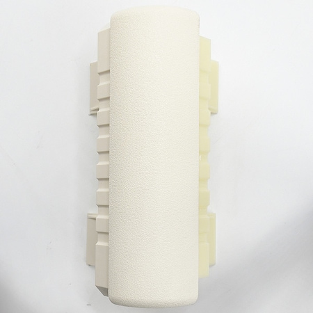 Acrovyn Corner, PETG, Parchment, 1 1/4 in L, 6 in H SCR48OS253N