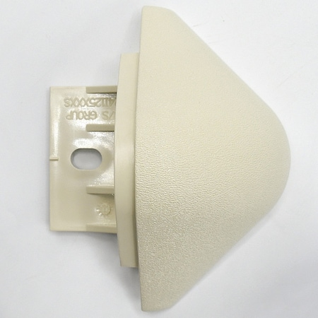Acrovyn End Cap, PETG, Almond, 4 in H, 2 in L BG10CAP920N