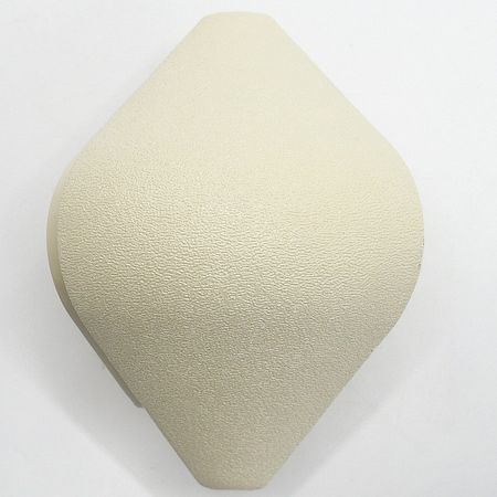 Acrovyn Corner, PETG, Almond, 4 in H, 2 in L BG10OS920N