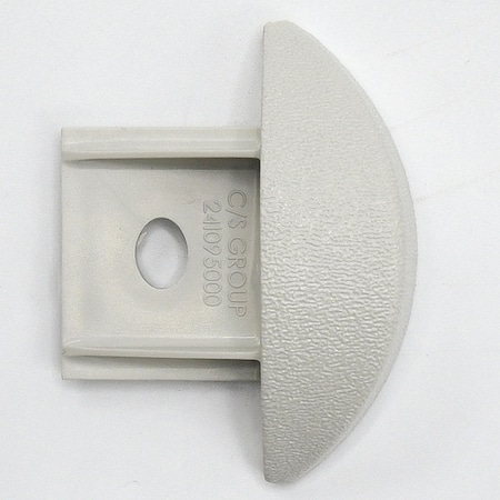 Acrovyn End Cap, PETG, Driftwood, 3/4 in L FR225CAP262N