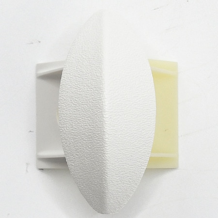 Acrovyn Corner, PETG, White, 3/4 in L, 2 1/4 in H FR225OS949N