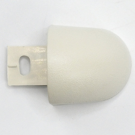Acrovyn End Cap, PETG, Eggshell, 1 1/8 in L FR125CAP100N