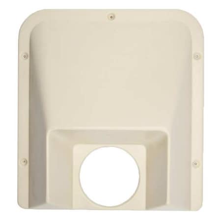 Acrovyn Door Knob Protector, Eggshell, 11-3/4" W DNP1100N