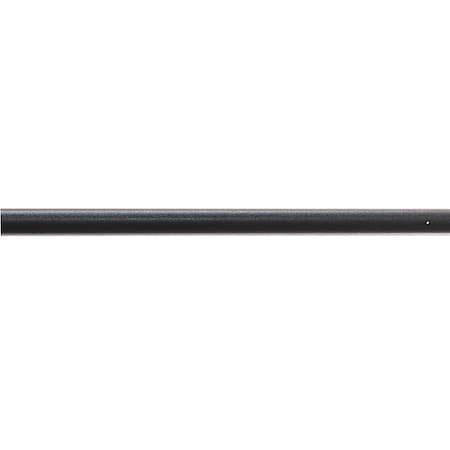Acrovyn Accent Rail, Black, PETG, 12 ft L FR125108N