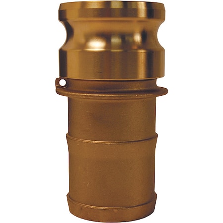 Dixon Cam and Groove Adapter, 1-1/4", Brass G125-E-BR