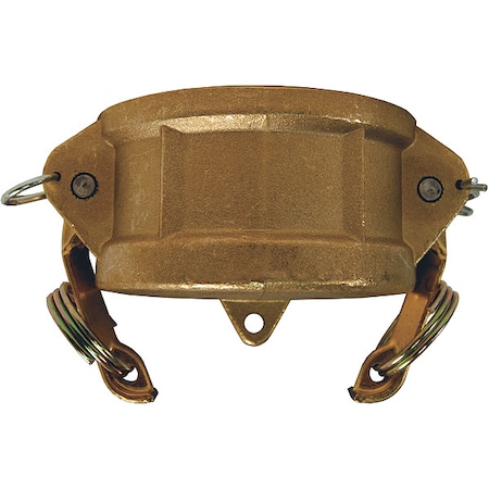 Dixon Dust Cap, Type DC, Forged Brass, 1-1/4" G125-DC-BR