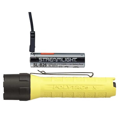 Streamlight Tactical Flashlight, Nylon, Yellow, 600lm 88614
