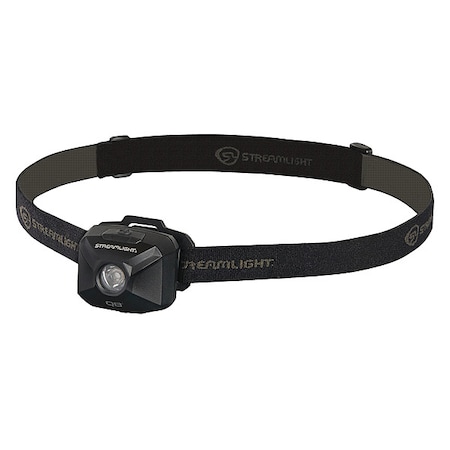 Streamlight Industrial Headlamp, PolyCarb, Black, 200lm 61432