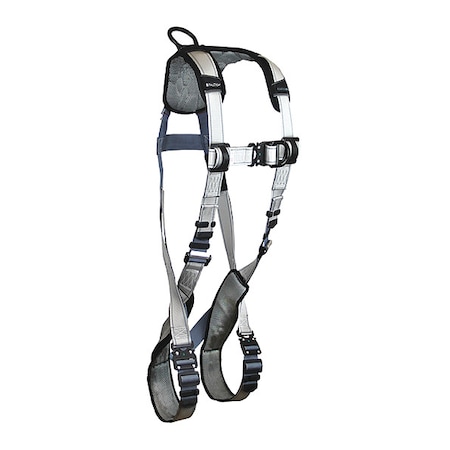 Falltech Not Applicable Full Body Harness, XL, 425 lb, Quick-Connect Chest/ Quick-Connect Leg Straps 7087BFDXL