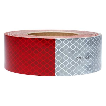 3M Conspicuity Reflective Tape, 2 in W x 50 yd L, 10 mil