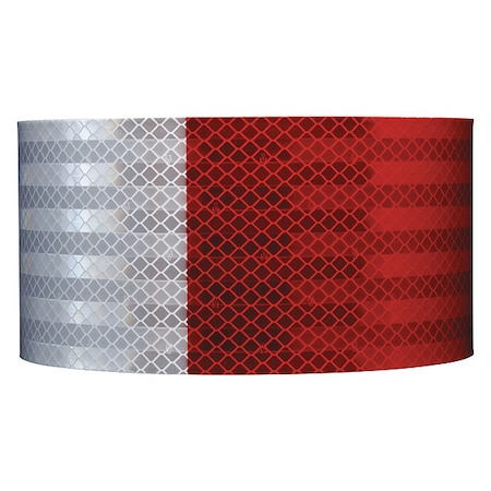 3M Reflective Gate Arm Tape, Red/White GA1616