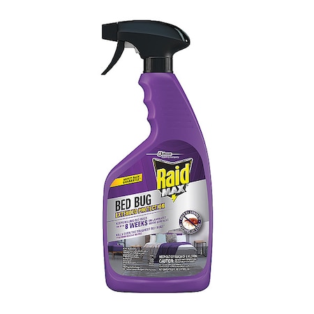 Raid Bed Bug Killer, 22 oz., Trigger Spray, PK4 305735