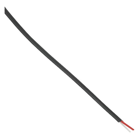 Dwyer Instruments J type, 100 ft on spool, FEP insulation, 200 Degree C, black outer sheath, 24 AWG, 0.20 SQMM A-TC-J100-FEP