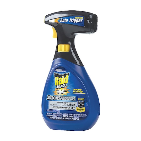 Raid Insect Killer, 30 oz., Liquid Spray, PK6 659436