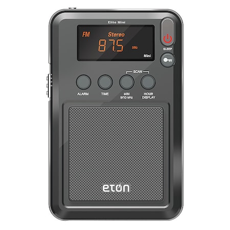 Eton Eton Elite Mini AM/FM/ShortWave Radio - LCD Display - Headphone - 2 x AAA - Portable NELITEMINI
