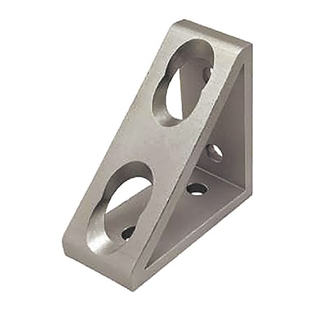 Fath InsideCrnrBrckt, Alum, Slvr, 90mm, 90.1mm 093W8451N10