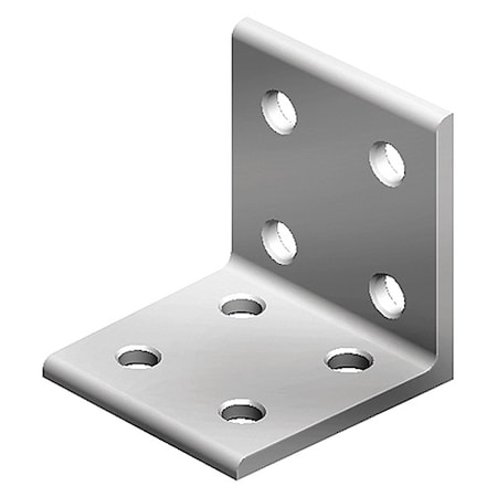 Fath InsideCornerBracket, Alum, Gry, 90mm, 86mm 093WD9090