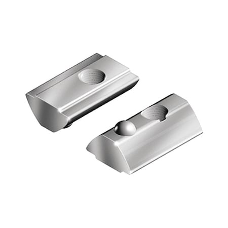 Fath Roll In T-Nut, Steel, 17/32" Width, PK4, Package Quantity: 4 096025