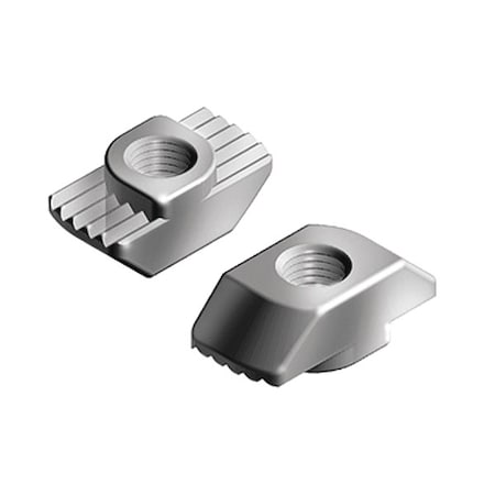 Fath Hammer Nut, Steel, Zinc-Plated, PK4 096H08515