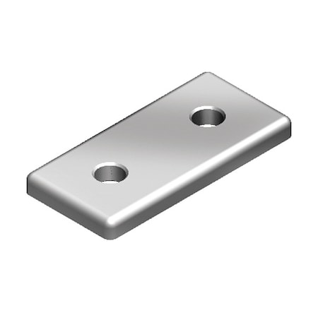 Fath JoiningPlate, Aluminum, Gray, 4mm, 18mm 093VA2040